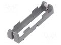 Holder; 18650; Batt.no: 1; PCB,THM; for PCB; polyamide; plastic KEYSTONE KEYS1043P