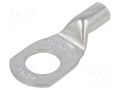 Tip: ring tube; M10; 10mm2; crimped; for cable; tinned; copper ERKO KCS-10-10/1