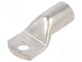 Tip: ring tube; M10; 120mm2; crimped; for cable; tinned; copper ERKO KCS-10-120/1