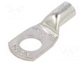 Tip: ring tube; M10; 16mm2; crimped; for cable; tinned; copper ERKO KCS-10-16/1