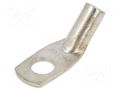Tip: ring tube; M10; 25mm2; crimped; for cable; angled 45°; tinned ERKO KCS45-10-25/10