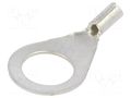 Tip: ring; M6; 0.5÷1mm2; crimped; for cable; tinned; copper; 6.5mm ERKO KOA-6-0.5/100