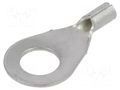 Tip: ring; M6; 0.5÷1mm2; crimped; for cable; tinned; copper; 6.5mm ERKO KOA-6-1/100