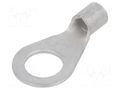 Tip: ring; M8; 4÷6mm2; crimped; for cable; tinned; copper; 8.5mm ERKO KOA-8-6/100