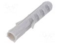 Plastic anchor; without screw; 5x25; S; 200pcs; 5mm FISCHER FISCHER-50124