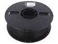 Filament: PET-G; 1.75mm; black; 220÷260°C; 1kg GEMBIRD 3DP-PETG1.75-01-BK
