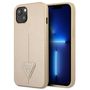 Guess GUHCP13MPSATLE iPhone 13 6,1 &quot;beige / beige hardcase SaffianoTriangle Logo, Guess 3666339040321 3666339040321