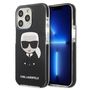 Karl Lagerfeld KLHCP13LTPEIKK iPhone 13 Pro / 13 6.1 &quot;hardcase black / black Iconik Karl, Karl Lagerfeld 3666339048426 3666339048426