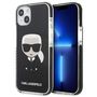 Karl Lagerfeld KLHCP13MTPEIKK iPhone 13 6,1" hardcase czarny/black Iconik Karl, Karl Lagerfeld 3666339048419