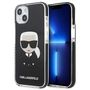 Karl Lagerfeld KLHCP13STPEIKK iPhone 13 mini 5,4 &quot;hardcase black / black Iconik Karl, Karl Lagerfeld 3666339048402 3666339048402