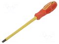 Screwdriver: insulated; slot; 6.5x1.2mm; Blade length: 150mm PROXXON PR22308