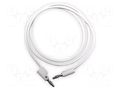 Test lead; 15A; banana plug 4mm,both sides; Urated: 1kV; Len: 0.9m MUELLER ELECTRIC BU-PB36-9