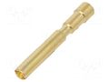 Contact; female; 1mm; 0.75÷1.5mm2; crimped; for cable HUMMEL 7.010.901.022