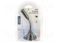 Microphone; black; USB A; -67dB; 100Hz÷16kHz GEMBIRD MIC-DU-02