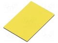 Label; Harmony XB4; white,yellow; 18x27mm SCHNEIDER ELECTRIC ZBY5102