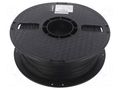 Filament: PLA+; 1.75mm; black; 195÷235°C; 1kg GEMBIRD 3DP-PLA+1.75-02-BK