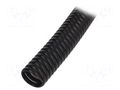 Protective tube; ØBundle : 37mm; polypropylene; black; L: 1m HELLERMANNTYTON SPS30-PP-BK