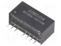 Converter: DC/DC; 3W; Uin: 9÷18VDC; Uout: 15VDC; Uout2: -15VDC; SIP8 CINCON EC3SA-12D15N