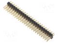 Connector: pin strips; pin header; male; PIN: 48; SL 2; 3A; 250V FISCHER ELEKTRONIK SL2.025.48G