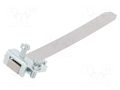Ground strap clamp; 9.7÷17.2mm; 2.5÷16mm2,2.5÷25mm2 Amphenol FTG 900NI