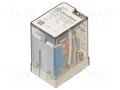 Relay: electromagnetic; DPDT; 24VDC; Icontacts max: 20A; PCB; 55.12 FINDER 55.12.9.024.0000