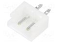Connector: wire-board; socket; male; PIN: 2; EH; 3A; 250V; straight JST B2B-EH-A