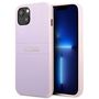 Guess GUHCP13MPSASBPU iPhone 13 6.1 &quot;purple / purple Saffiano Hot Stamp &amp; Metal Logo, Guess 3666339047856 3666339047856