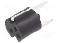 Fuse holder; THT; -40÷85°C; 5A; thermoplastic; UL94V-0; 5.08mm SCHURTER 0031.7501
