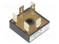 Bridge rectifier: three-phase; Urmax: 1.6kV; If: 20A; Ifsm: 380A IXYS VUO25-16NO8