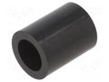 Spacer sleeve; cylindrical; polyamide; L: 20mm; Øout: 16mm; black DREMEC DR3816/10.4X20