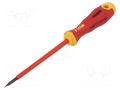 Screwdriver; insulated; slot; 3.5x0.6mm; ERGONIC® FELO FL41303590