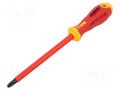 Screwdriver; insulated; Pozidriv®; PZ3; ERGONIC® FELO FL41530490