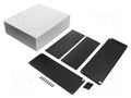 Enclosure: with panel; 1457U; X: 191mm; Y: 220mm; Z: 68mm; aluminium HAMMOND HM1457U2201