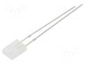LED; yellow/yellow green; rectangular; 2x4.95x6.95mm; bicolour OPTOSUPPLY OSGYH271C2B