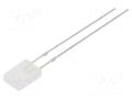 LED; red/yellow-green; rectangular; 2x4.95x6.95mm; bicolour; 120° OPTOSUPPLY OSRGH271C2B