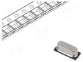 Resonator: quartz; 7.3728MHz; ±30ppm; 18pF; SMD; 12.7x4.8x3.8mm QST 49S-7.3728MAHJ-T