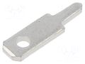 Terminal: flat; 2.8mm; 0.8mm; male; THT; Overall len: 10.5mm OSTERRATH 61-1315-11/0031
