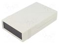 Enclosure: with panel; 1598; X: 94mm; Y: 157mm; Z: 36mm; ABS; grey HAMMOND HM-1598ASGYPBK
