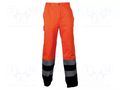 Dungarees; Size: XXXL; orange-navy blue; warning VIZWELL VWVWTC07BON/XXXL