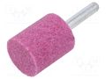 Grindingstone; Ø: 25mm; aluminium oxide; plunger; 6mm PG PROFESSIONAL PG-MA.034