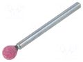 Grindingstone; Ø: 6mm; plunger; 3mm; aluminium oxide PG PROFESSIONAL PG-ME.002