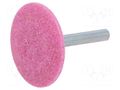 Grindingstone; Ø: 40mm; plunger; 6mm; aluminium oxide PG PROFESSIONAL PG-MH.003