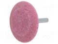 Grindingstone; Ø: 50mm; Ø: 6mm; aluminium oxide; Mounting: rod 6mm PG PROFESSIONAL PG-MH.004