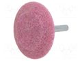 Grindingstone; Ø: 50mm; aluminium oxide; plunger; 6mm PG PROFESSIONAL PG-MH.004
