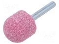 Grindingstone; Ø: 25mm; Ø: 6mm; aluminium oxide; Mounting: rod 6mm PG PROFESSIONAL PG-MI.006