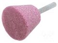 Grindingstone; Ø: 40mm; Ø: 6mm; aluminium oxide; Mounting: rod 6mm PG PROFESSIONAL PG-MM.009