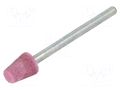 Grindingstone; Ø: 8mm; aluminium oxide; plunger; 3mm PG PROFESSIONAL PG-MN.001