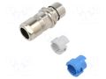 Enclosure for connectors: M23; for panel mounting,for cable HUMMEL 7.486.500.00S
