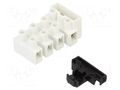 Connector: terminal block; 450V; with wire protector; white BM GROUP BM974CS