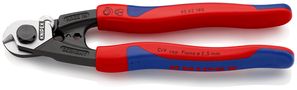 KNIPEX 95 62 190 Wire Rope Cutter forged with multicomponent handles 190 mm 95 62 190 4003773071976